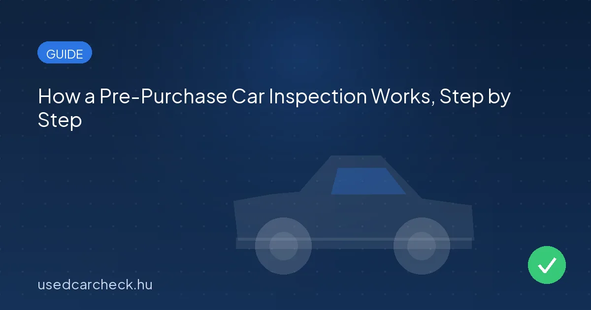 How a Pre-Purchase Car Inspection Works, Step by Step